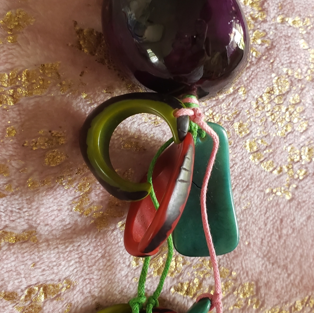 Colombian Keychain, Purple - Picture 7 of 12